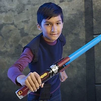 Star Wars Lightsaber Forge Anakin Skywalker Extendable Blue Lightsaber
