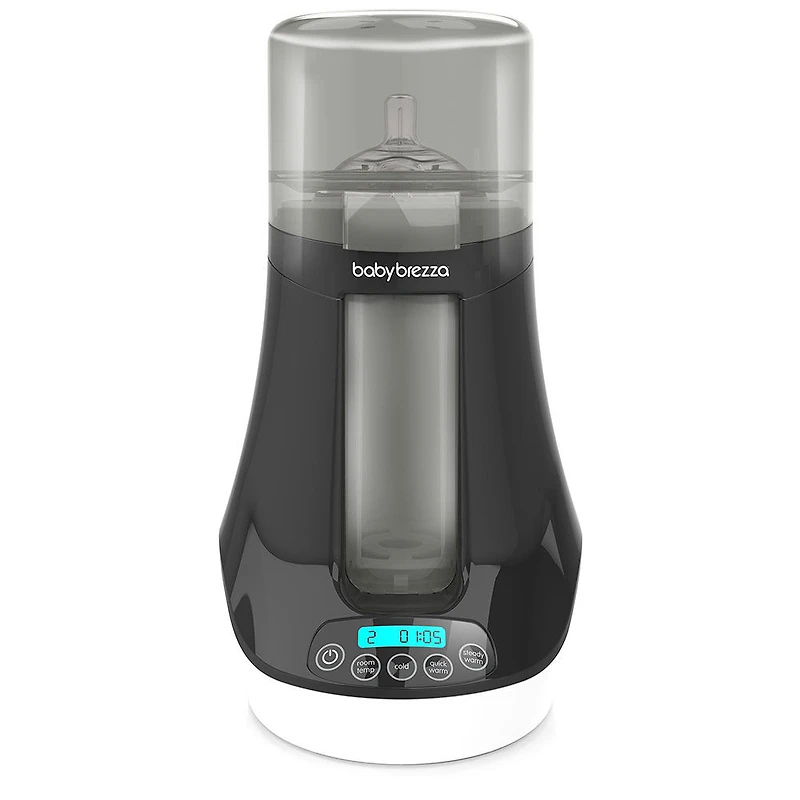 Baby Brezza - Chauffe-biberon pour lait maternel et preparation lactee - Noir et blanc