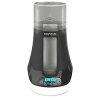 Baby Brezza - Chauffe-biberon pour lait maternel et preparation lactee - Noir et blanc