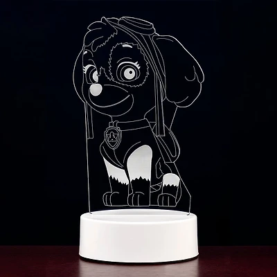 PAW Patrol 3D LED Night Light Skye