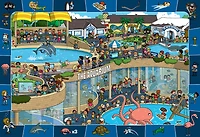 Eurographic Crazy Aquarium Spot & trouver 100 Piece Puzzle