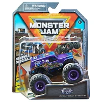 Monster Jam, Monster truck Son-uva Digger officiel, véhicule en métal moulé, série Legacy Trucks, échelle 1:64