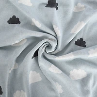Couverture pour bébé en coton, des nuages