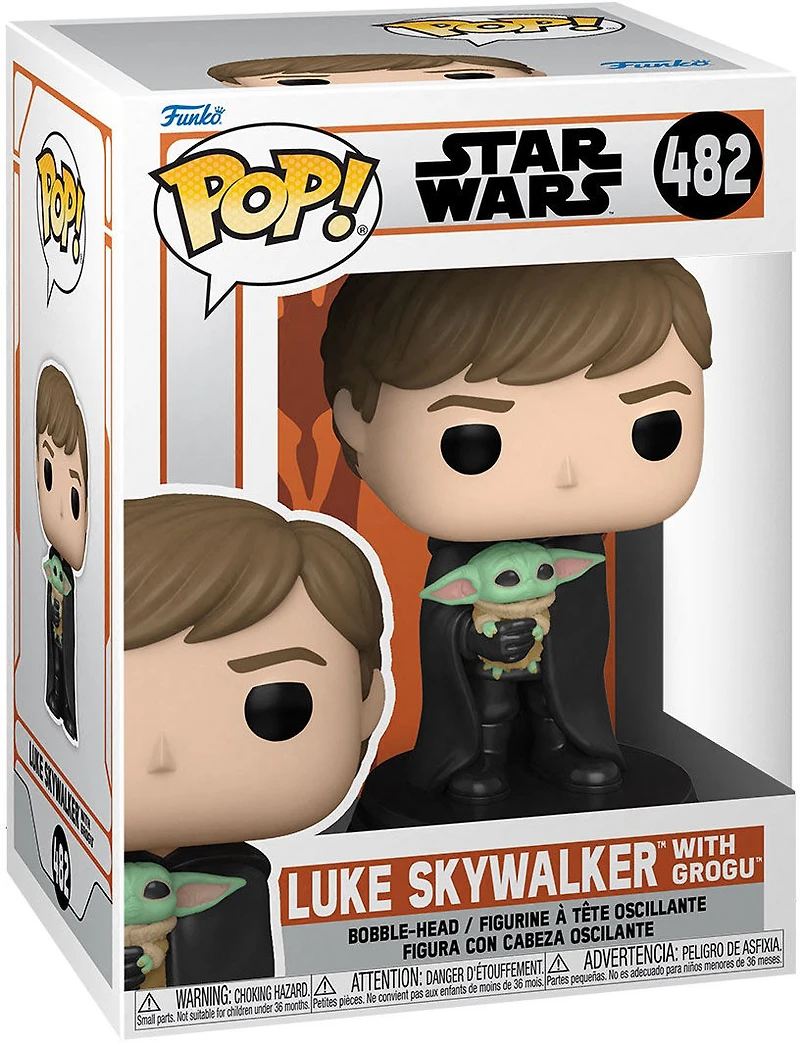 Figurine en Luke a/Grogu par Funko POP! Star Wars