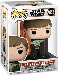 Figurine en Luke a/Grogu par Funko POP! Star Wars