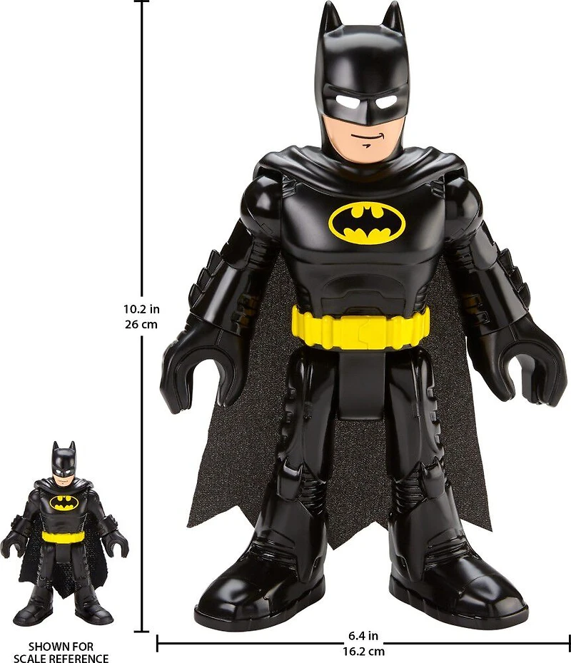 Imaginext- DC Super Friends - Batman XL - Noir