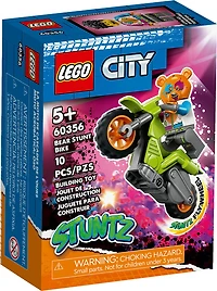 LEGO City LEGO City La moto de cascades de l'ours 60356 Ensemble de jeu de construction (10 pièces)