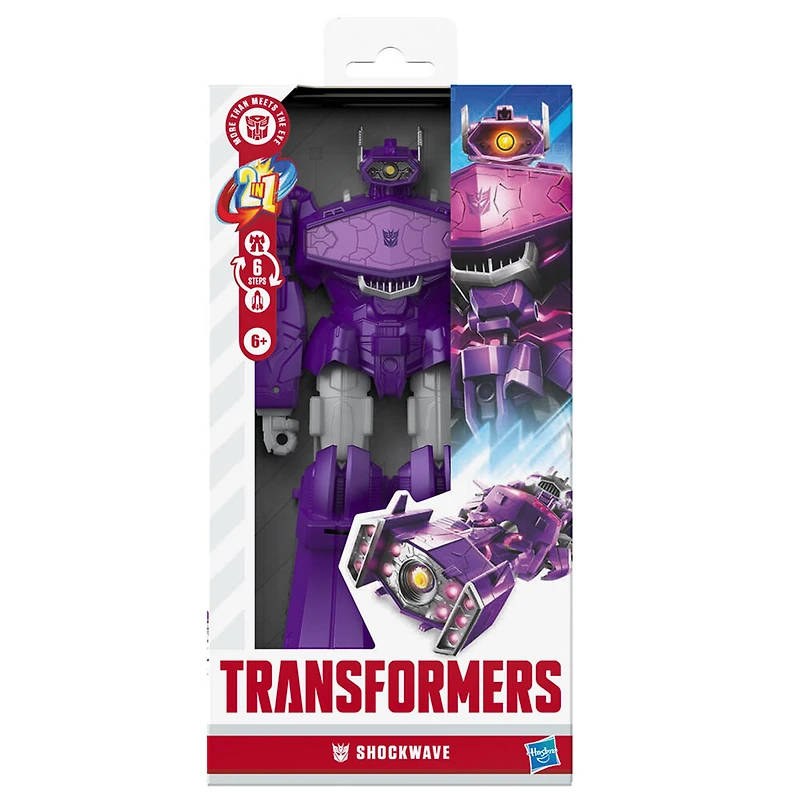 Transformers Authentics Titan Changer Shockwave Action Figure