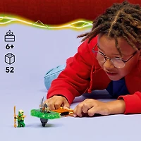 LEGO NINJAGO Lloyd contre la Toupie du Monstre de la Terre, Jouet de Combat, Ensemble avec 2 Figurines 71850