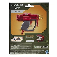 Nerf MicroShots Halo SPNKr, mini-blaster et 2 fléchettes Nerf