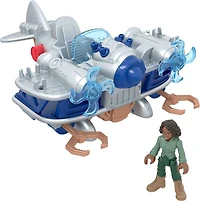 Fisher-Price Imaginext Jurassic World Dominion Kayla Watts Figure and Toy Plane