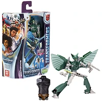 Transformers EarthSpark, figurine Terran Nightshade classe Deluxe de 12,5 cm, jouet robot pour enfants