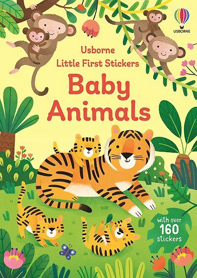 Little First Stickers Baby Animals  - English Edition