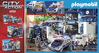 Playmobil - Voiture de policiers avec gyrophare et sirene
