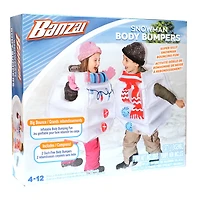Banzai Tenues Gonflables de Bonhomme de Neige