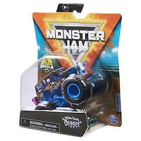 Monster Jam, Monster truck Son-uva Digger officiel, véhicule en métal moulé, série Shear Madness, échelle 1:64