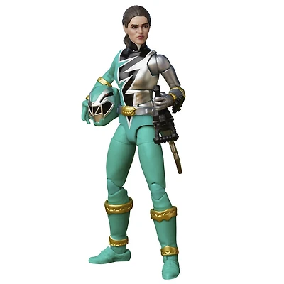 Power Rangers Lightning Collection, figurine Ranger vert Dino Fury de 15 cm