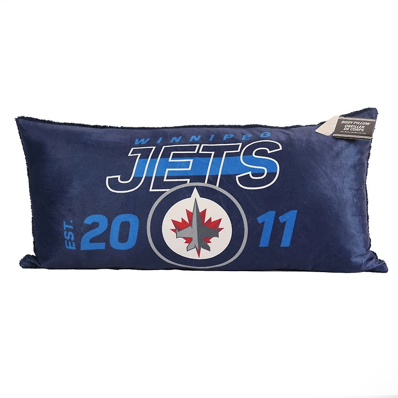 NHL Winnipeg Jets Body Pillow, 18" x 36"