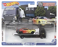 Modèles avec voiture Team Transports Hot Wheels