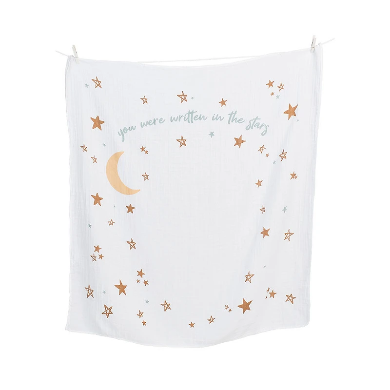 Lulujo -Baby's 1st Year Milestone Blnkt Written in the Stars