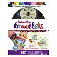 SpiceBox Trousses d'activités pour enfants, Crée and joue, Bracelets de l'amitié, Tranche d'âge - Édition anglaise