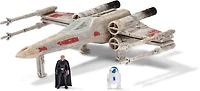 Escadron Micro Galaxie de Star Wars - Classe chasseur stellaire - X-Wing du Jedi Luke Skywalker