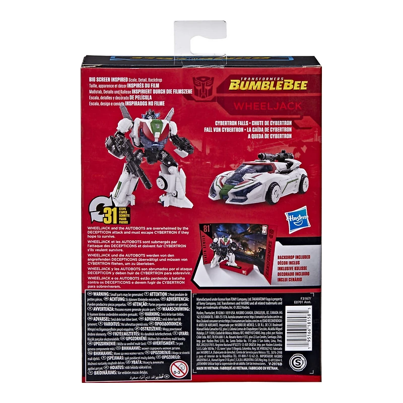 Transformers Toys Studio Series 81 Deluxe Transformers: Bumblebee Wheeljack