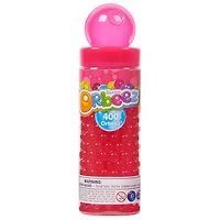 Orbeez Tubes , 400 billes Orbeez gonflées rose intense, cuillère et boîte de transport, jouets sensoriels pour enfants