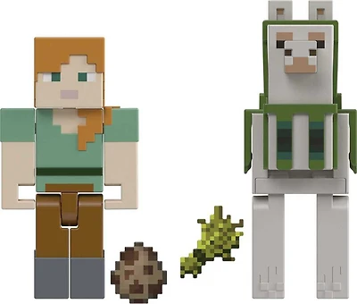 Jouets Minecraft - Coffret de 2 figurines art. - Cadeaux pour enfants