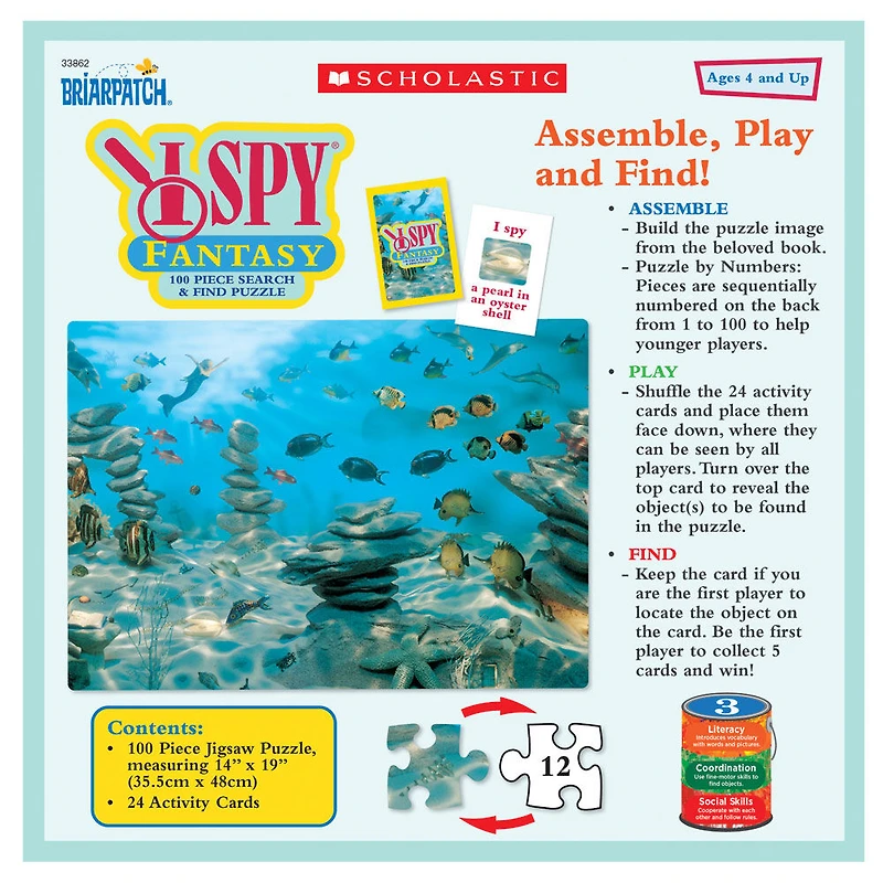 Puzzle I Spy Fantasy 100 PC Puzzle - Édition anglaise