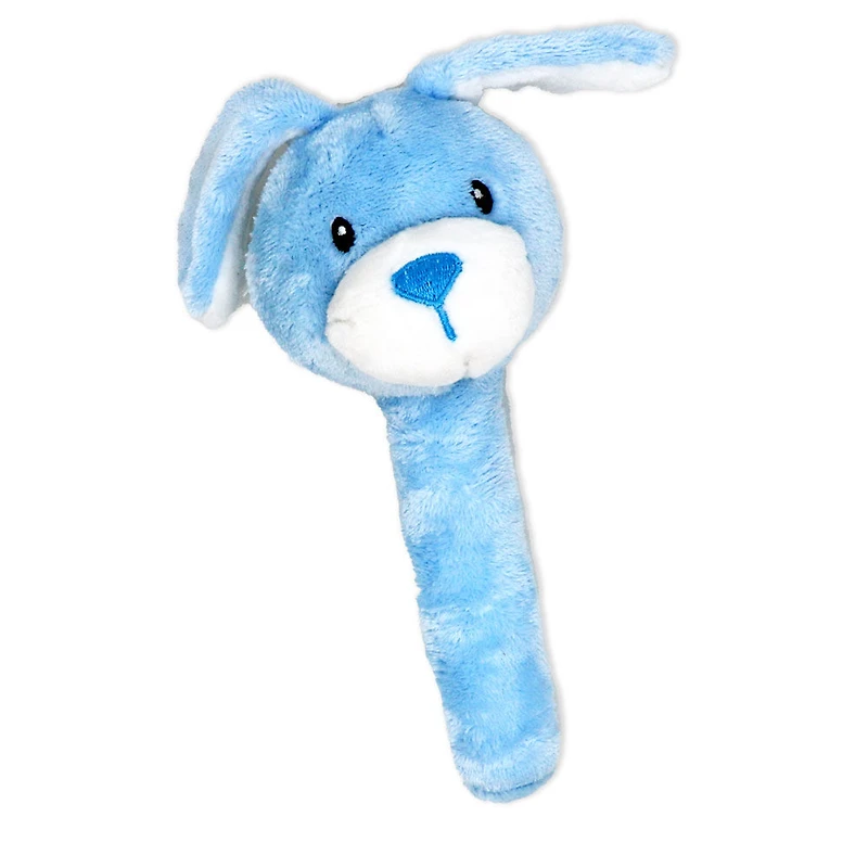 Jouet d’activité à empiler en peluche Bab & Tot : Chien Bleu