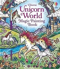Unicorn World Magic Painting Book - Édition anglaise
