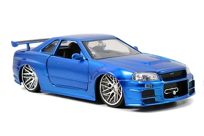 Fast & Furious 1:24 2002 Nissan Skyline GT-R R34