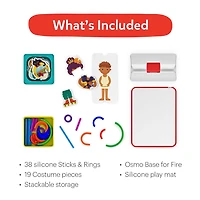 Osmo - Little Genius Starter Kit pour iPad - 4 jeux éducatifs - Jouet STIM (Base Osmo incluse)
