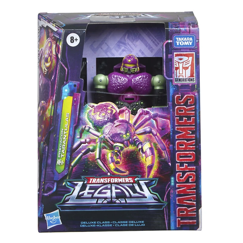 Transformers Generations Legacy, figurine Predacon Tarantulas classe Deluxe