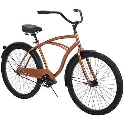 Huffy Good Vibrations Men's Cruiser Bike, Bronze, 26-inch