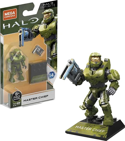 Mega- Halo Heroes - Série 14 - Micro-figurine - Master Chief