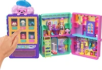 Polly Pocket-Collection bonbon-Coffret avec 2 poupées (8 cm), distributeur, plus de 35 accessoires