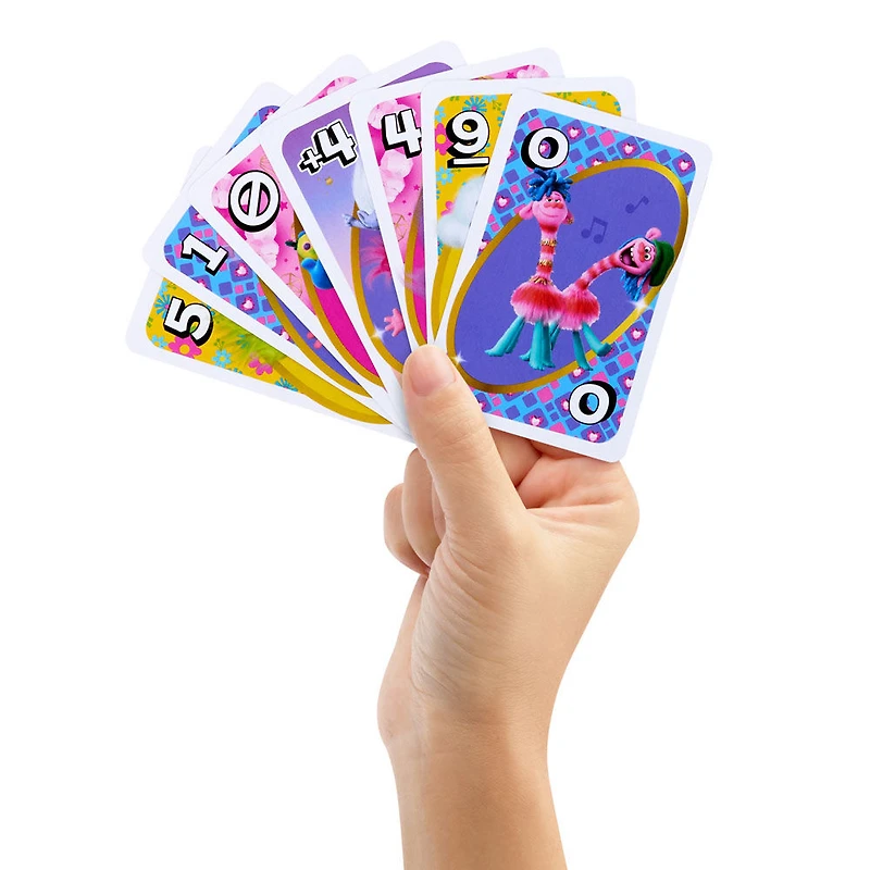 UNO Trolls Band Together - Jeu de cartes