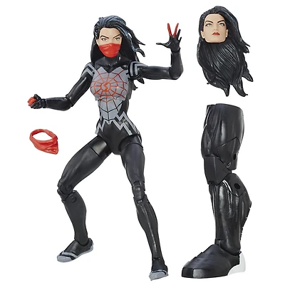Marvel Legends Spider-Man 6-inch Legends Series Web-Slinging Heroines: Marvel's Silk