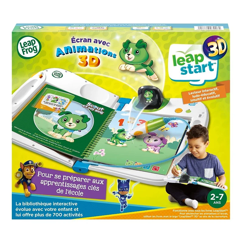 LeapFrog LeapStart 3D Lecteur interactif - Vert - Édition française