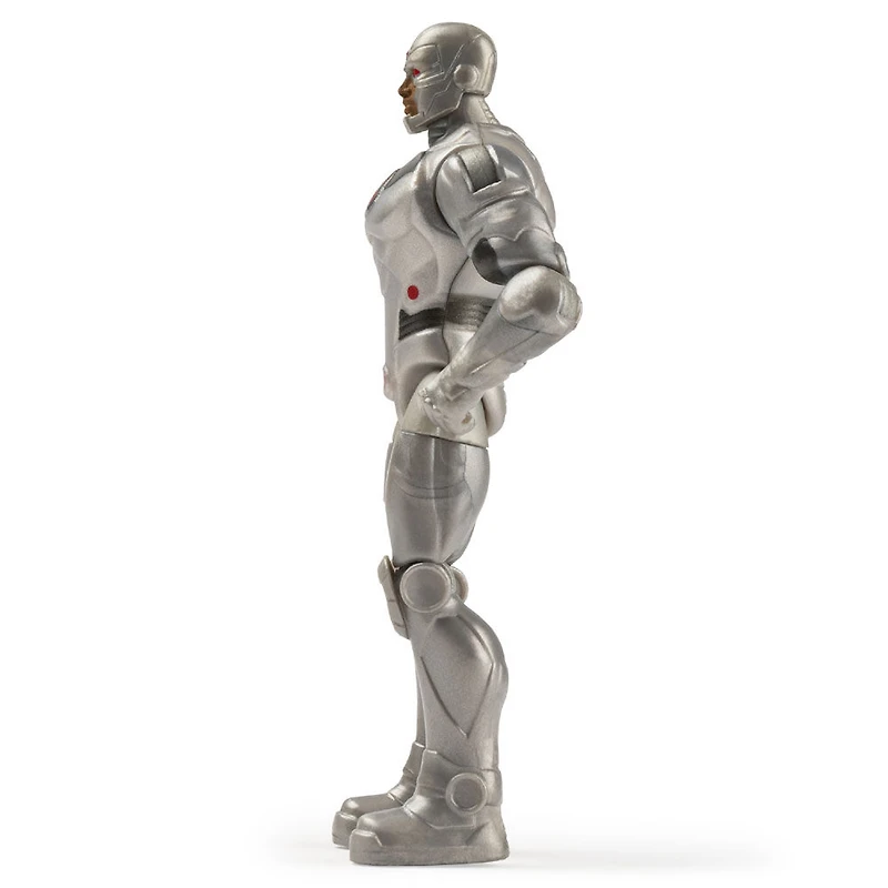 DC Comics 4-Inch Cyborg Action Figure with 3 Mystery Accessories