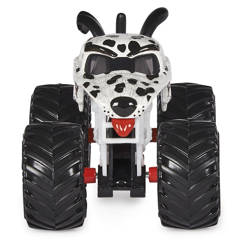 Monster Jam, Monster truck Monster Mutt Dalmatian officiel, véhicule en métal moul