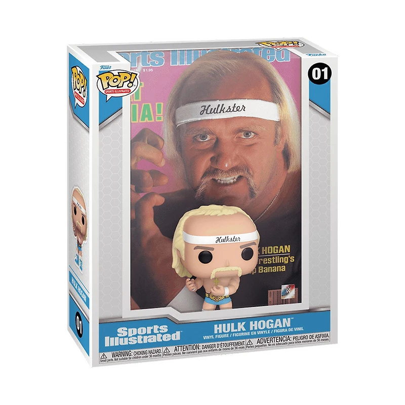 Funko Pop! WWE: Magazine Covers Hulk Hogan (Sports Illustrated) Figurine En Vinyle
