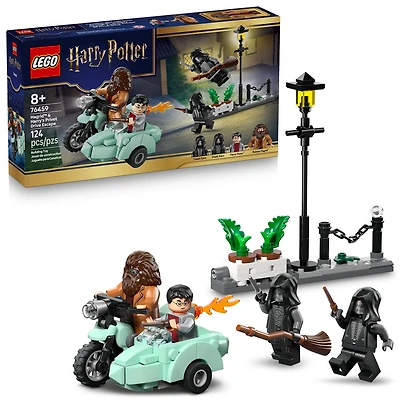 LEGO Harry Potter Hagrid & Harry's Privet Drive Escape Building Toy for Boys, Girls, & Kids - 76459