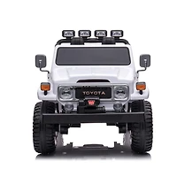 KIDSVIP Licensed Toyota Land Cruiser 2-Seater Kids' 4X4 24V Ride-On Truck w/ RC