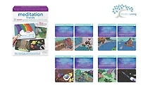 Mindful Living Meditation Friends Cards - English Edition