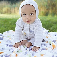 Couverture en peluche pour bébé Trend Lab amis de la forêt