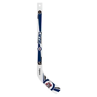 NHL Winnipeg Jets 18 inch white mini plastic player stick