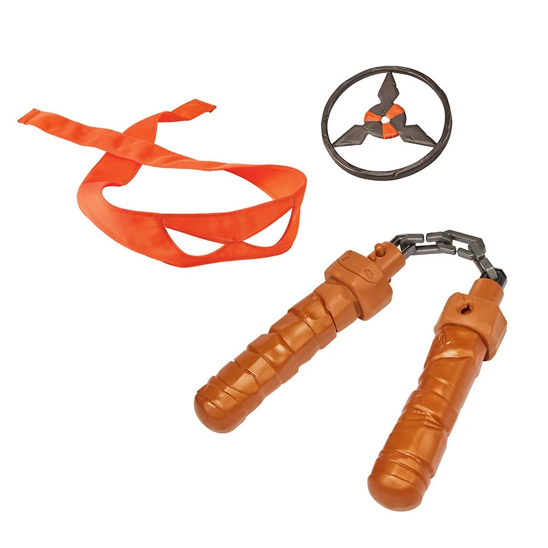 Les Tortues Ninja Mutantes : Mutant Mayhem Michelangelo Nunchuka Basic Role Play Set